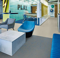 Forbo Marmoleum Decibel on Order 336935 titanium фото 3 | FLOORDEALER